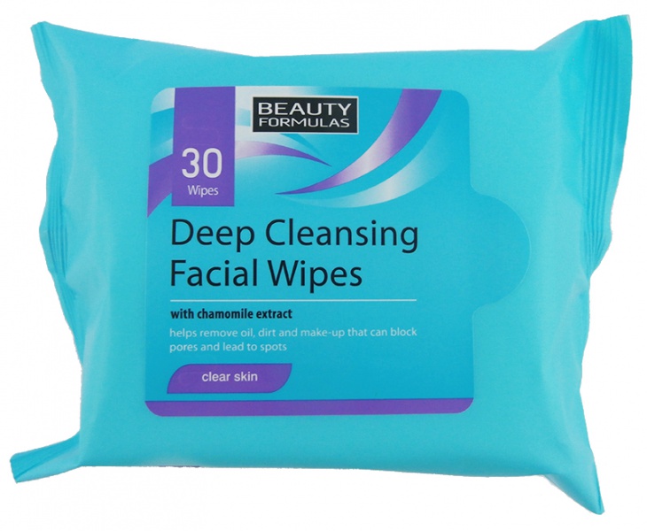 BF Deep telephone face towels 30St.